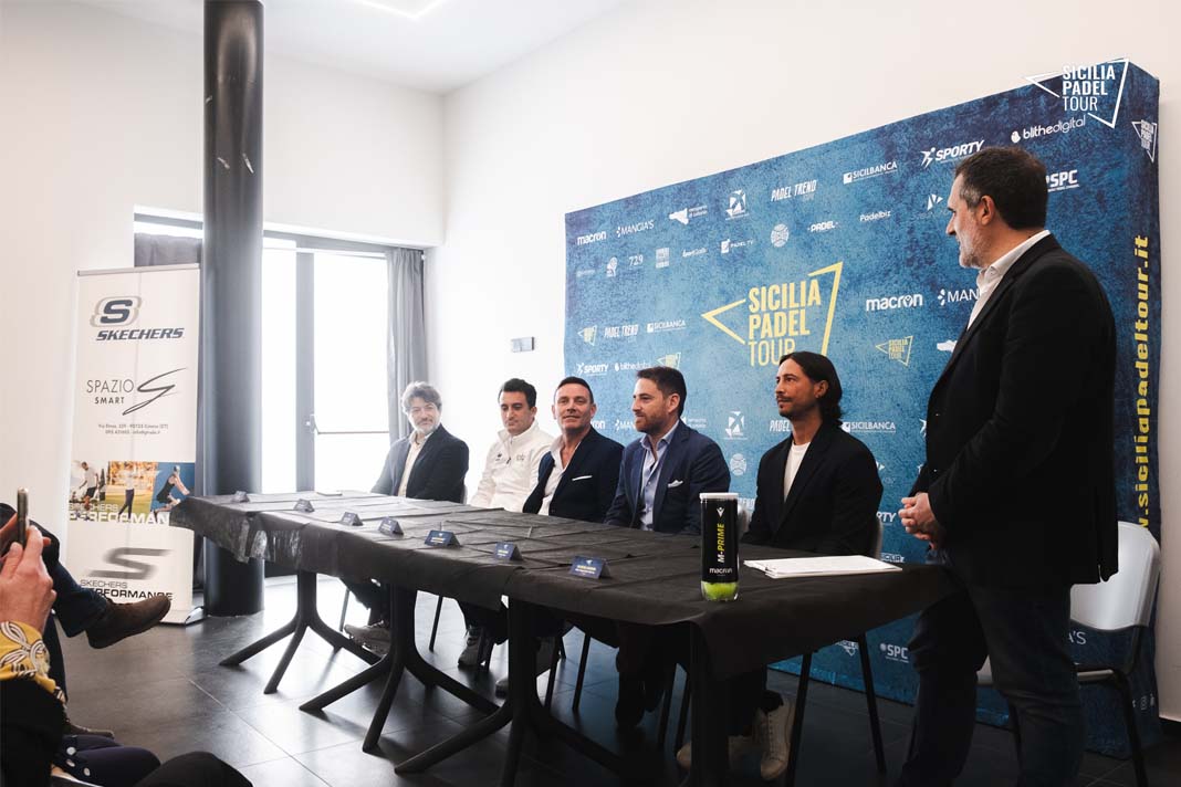 Conferenza Sicilia Padel Tour