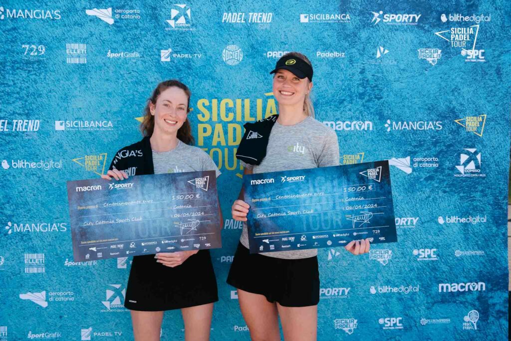 Sicilia Padel Tour vincitori femminile Catania