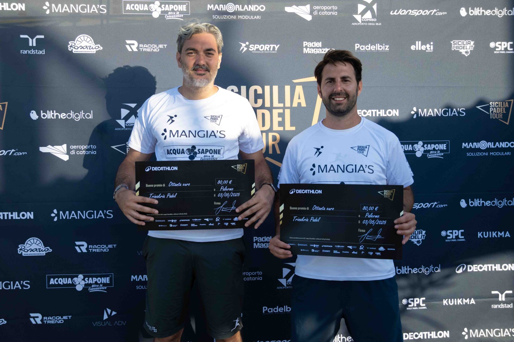 Sicilia Padel Tour vincitori Trinakria Padel
