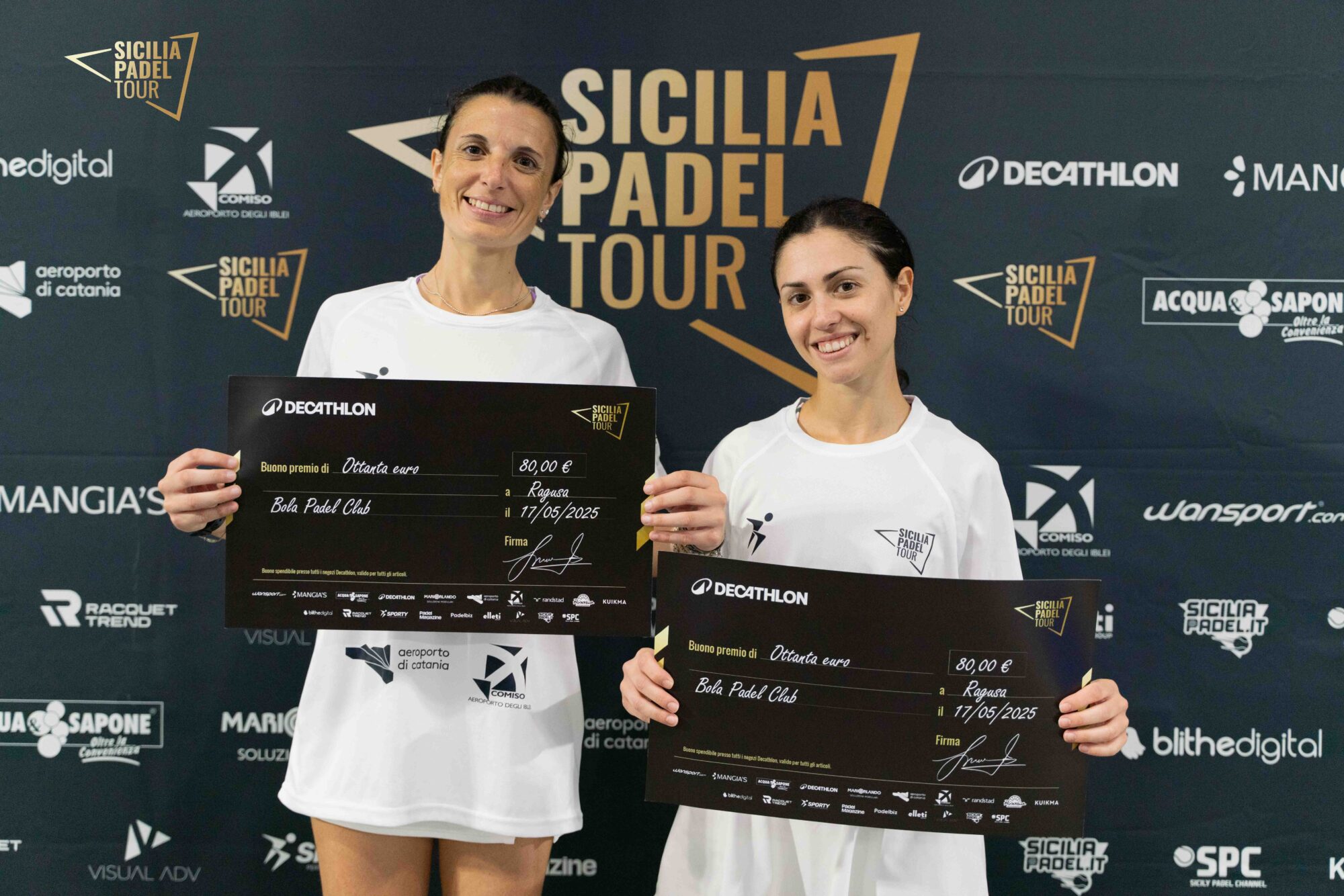 Sicilia Padel Tour vincitrici Ragusa