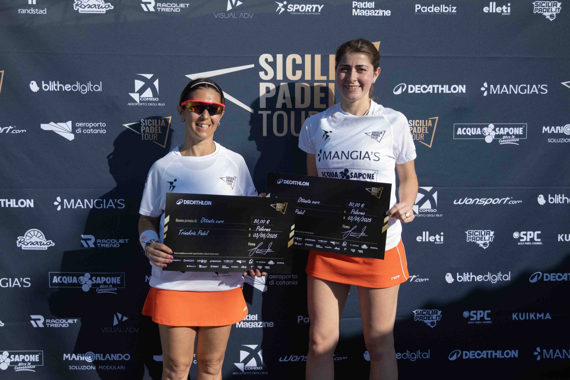 Sicilia Padel Tour vincitrici Trinakria Padel